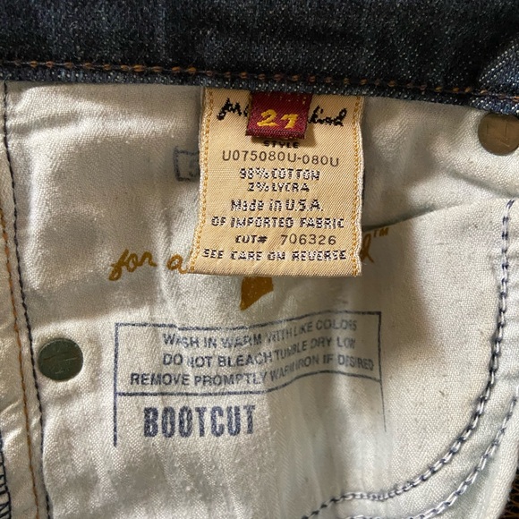 7 for All Mankind denim jeans size 27 - Picture 4 of 6